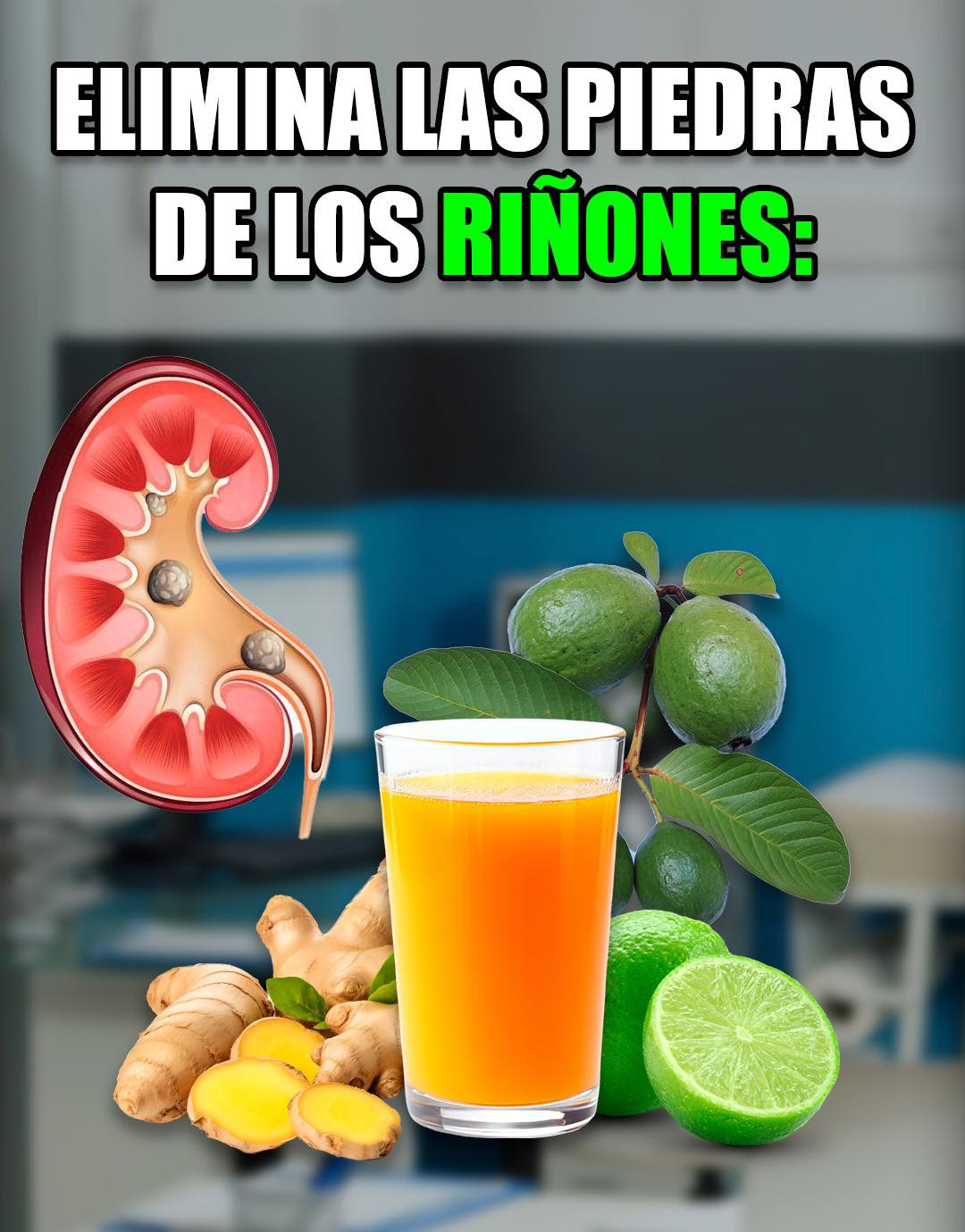 La bebida que elimina las piedras de los riñones en un abrir y cerrar ...